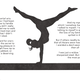 Katana as a gymnast.